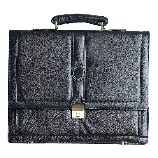 Stylish Leather Portfolio Bag