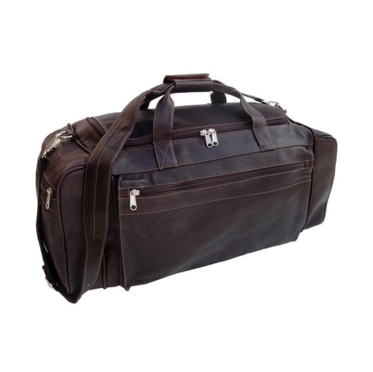 Duffel Leather Travel Bag