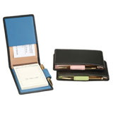 Leather Notepad with Pen