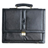 Stylish Leather Portfolio Bag