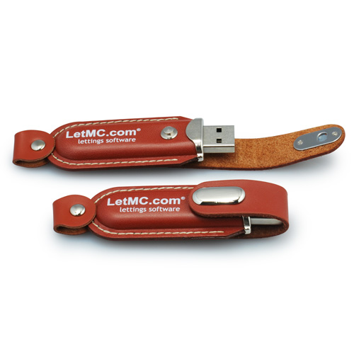 Promotional Leather Pen Drive