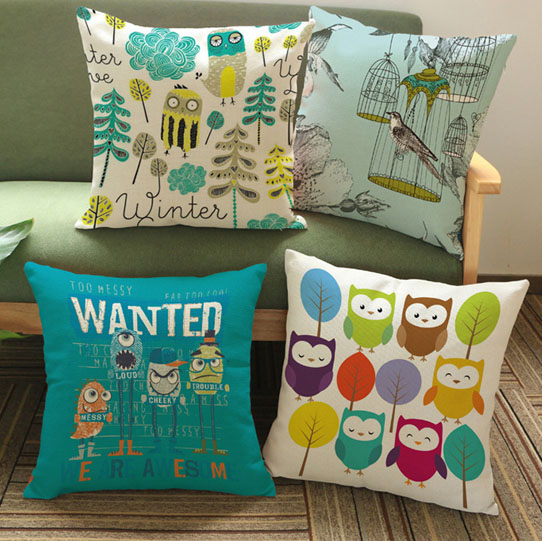 Personalised cushion cover
